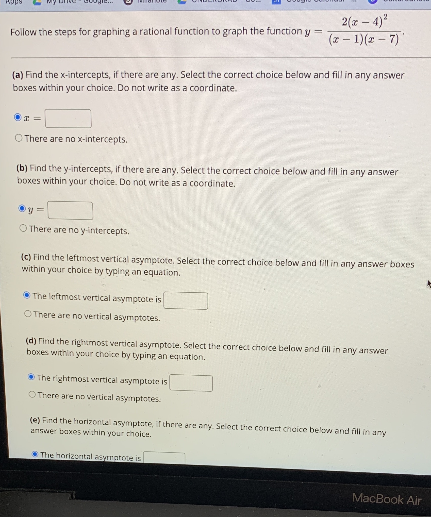 #2 Help Please 2(x - 4)2 Follow the steps for