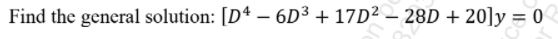 This is on method of solution of Higher-Order