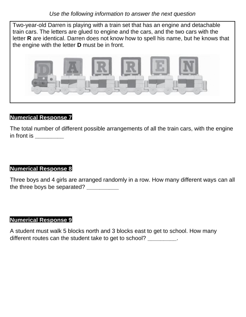 could you please solve these questions? Use the