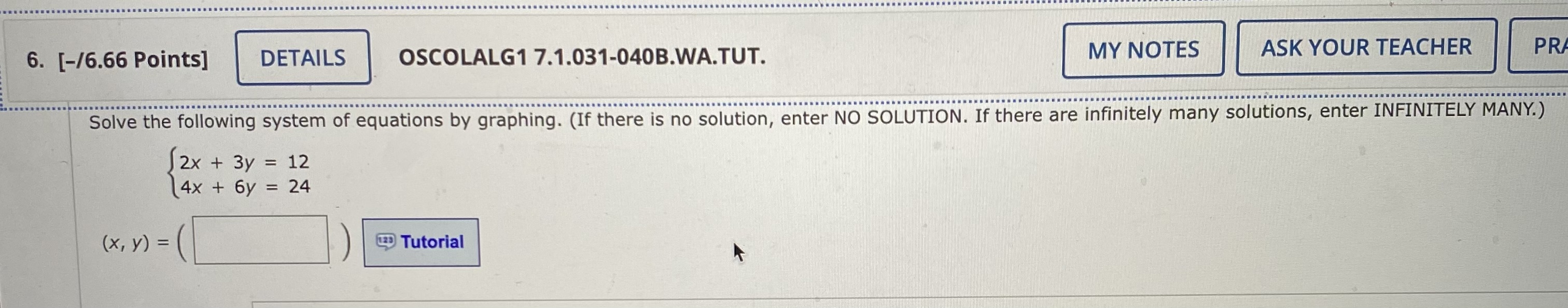 6. [-/6.66 Points] DETAILS OSCOLALG1