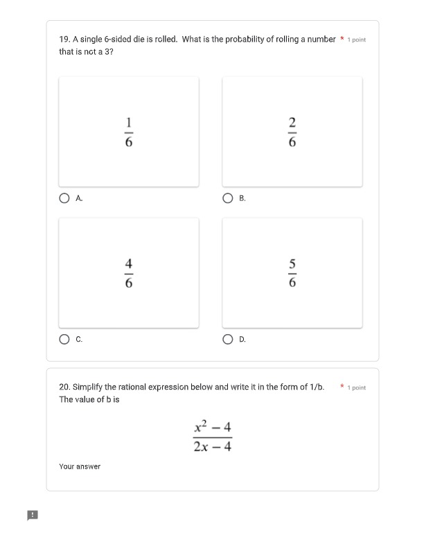 1. The value of d in the sinusoidal function is *