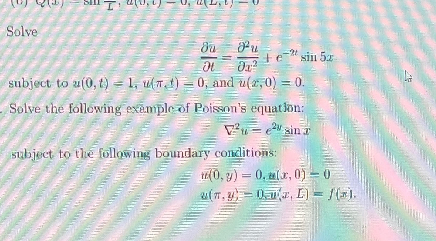 Finish anyone of the two questions please Solve