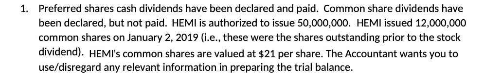Preferred shares cash dividends have been