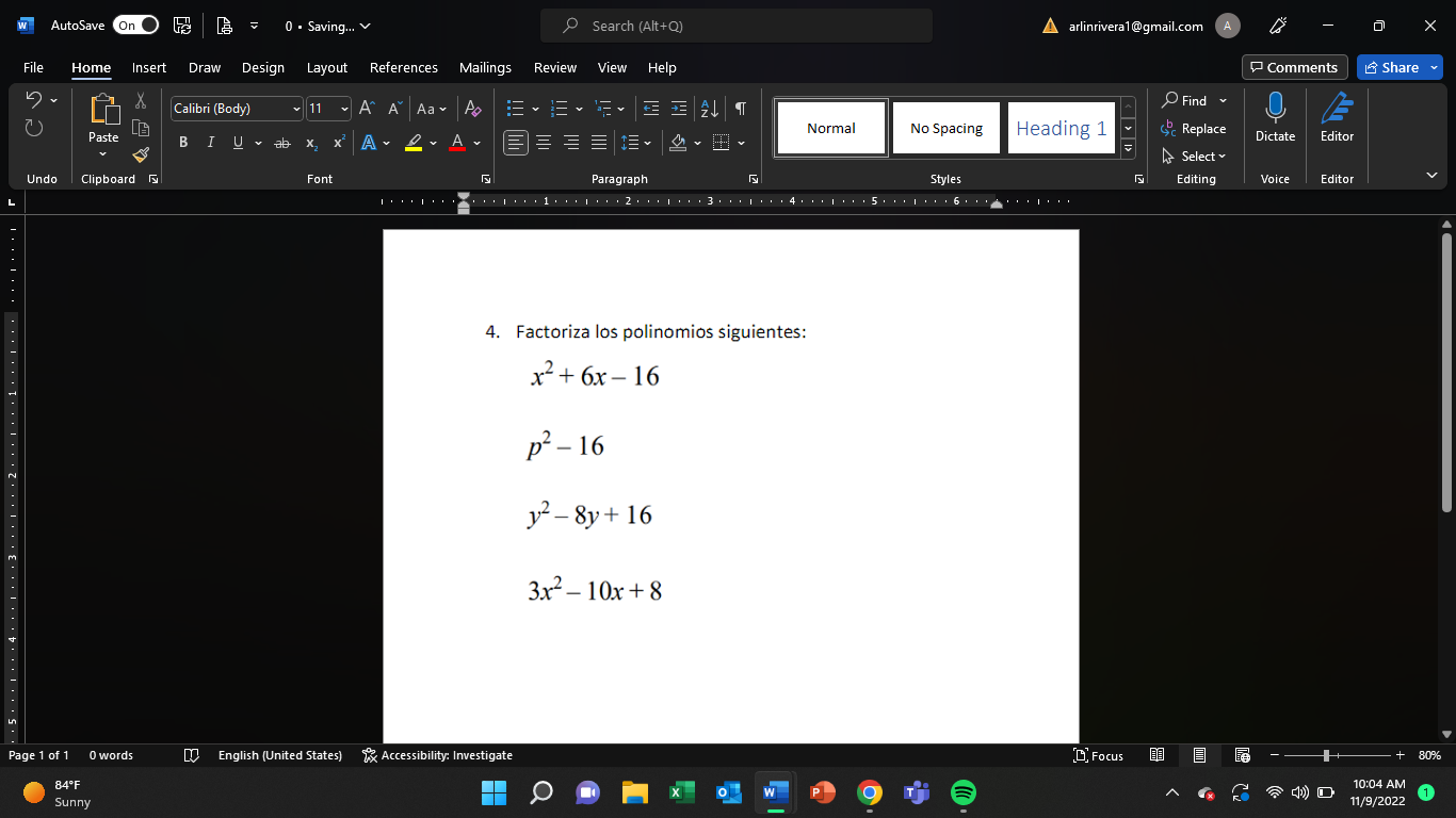 w AutoSave On 0 . Saving... V LO Search (Alt+Q) A