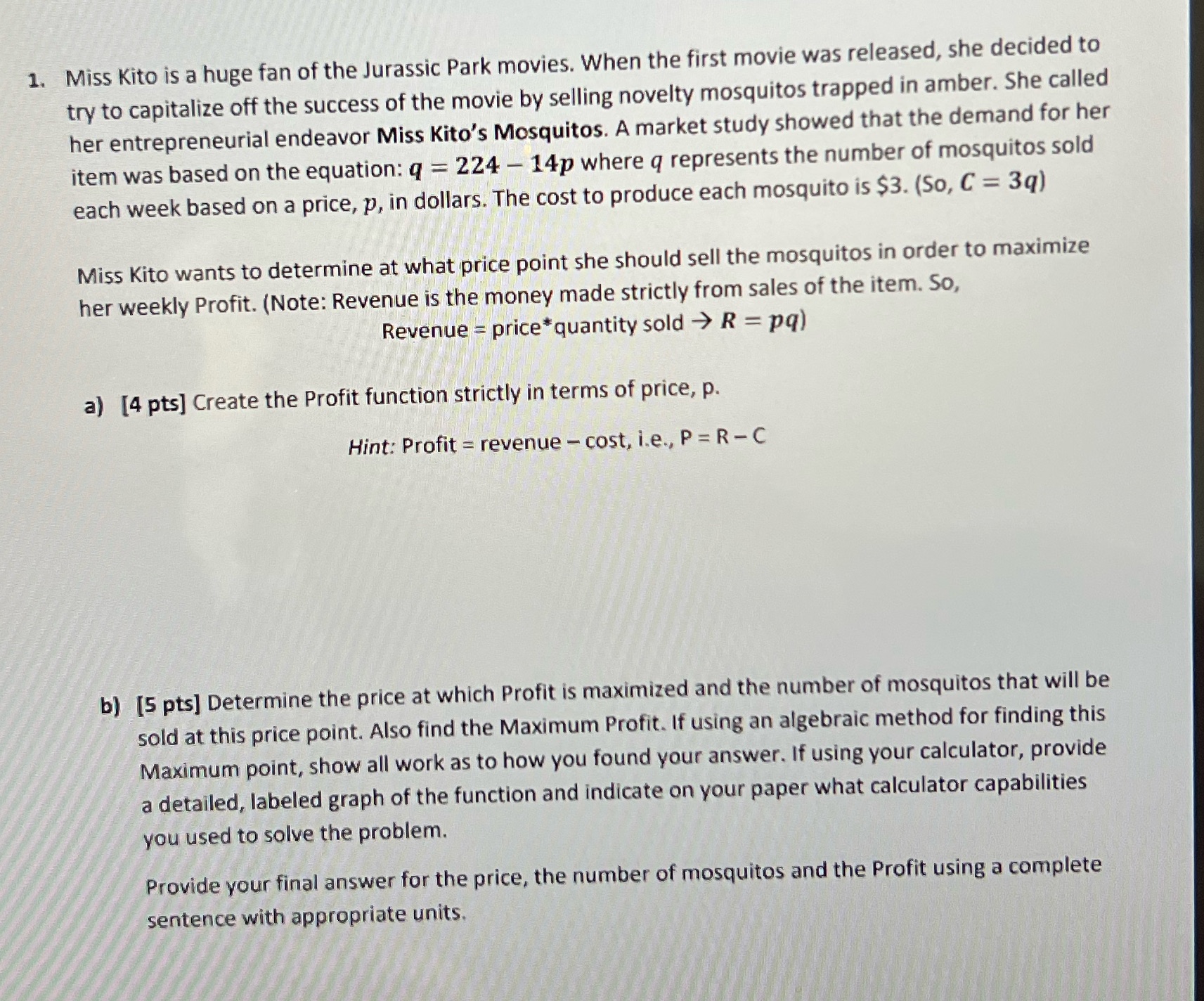 1. Miss Kito is a huge fan of the Jurassic Park