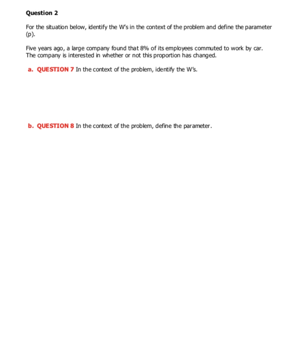 b. QUESTION 3 and 4 Calculate and interpret in