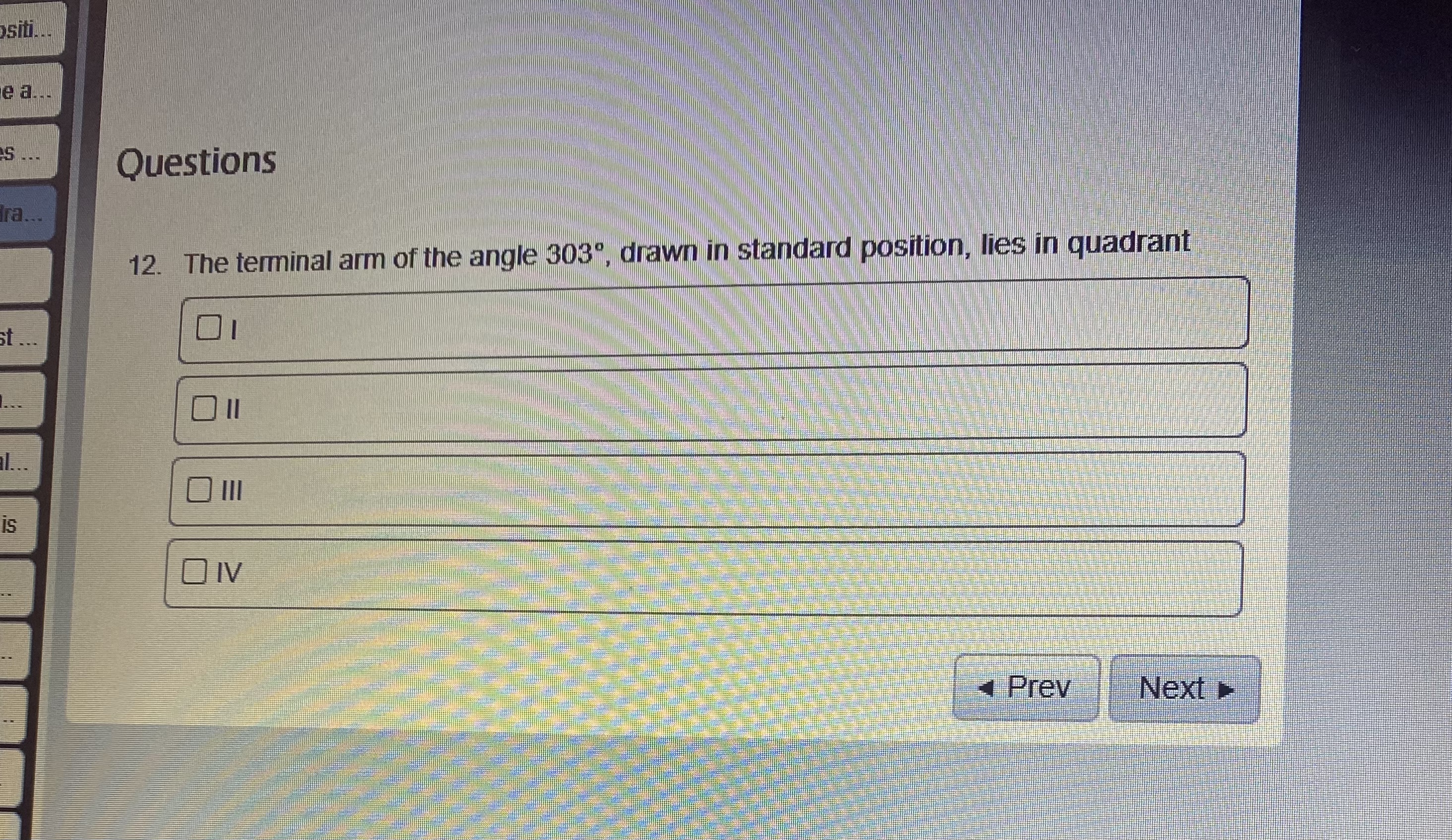 Please help i only have 25 mins 14. The measure