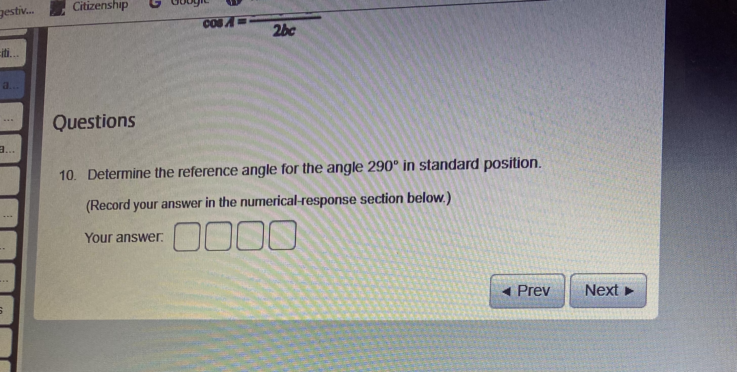Please help i only have 25 mins 14. The measure