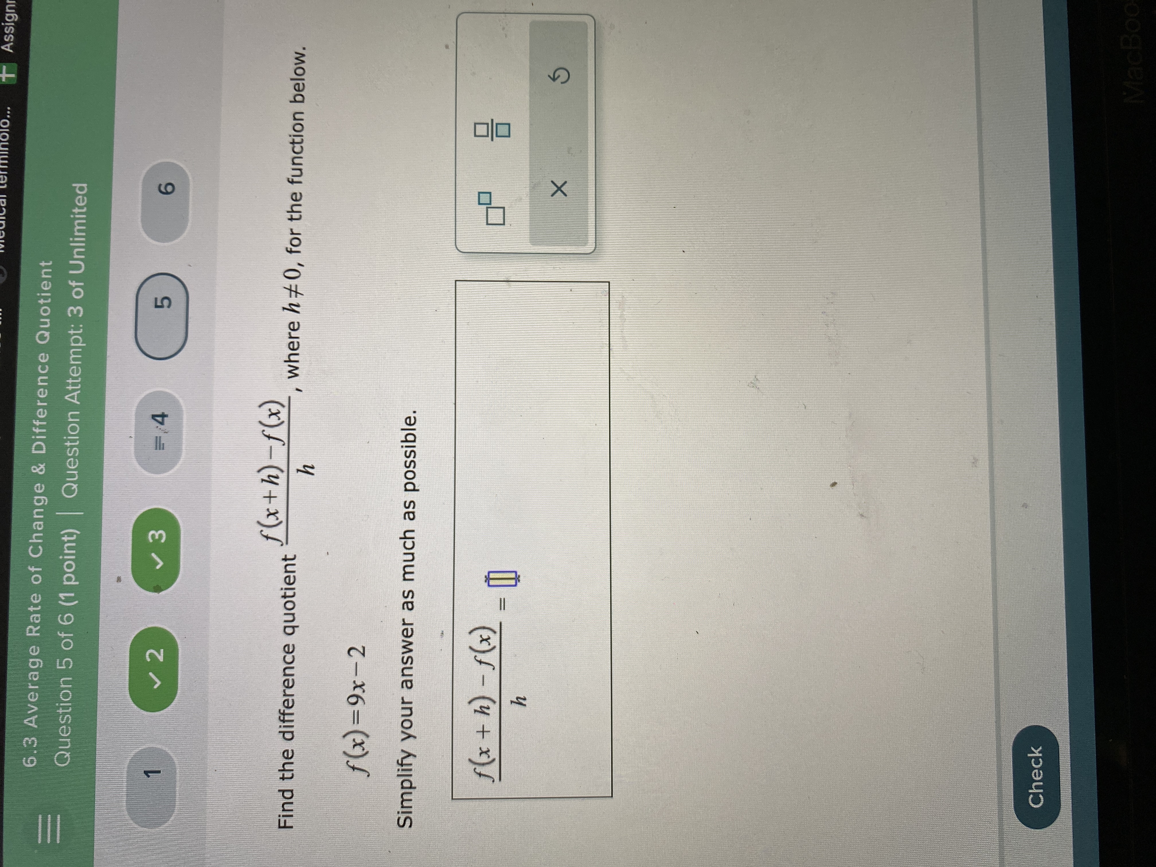 ninolo... 1 Assign 6.3 Average Rate of Change &