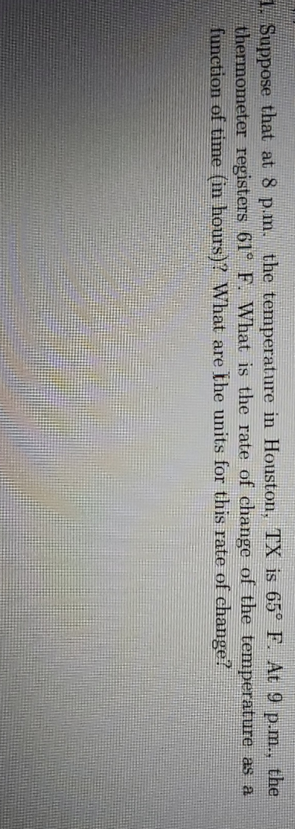 help please Suppose that at 8 p.m. the