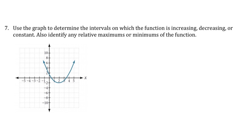 Please show your work, thank you '7. Use the
