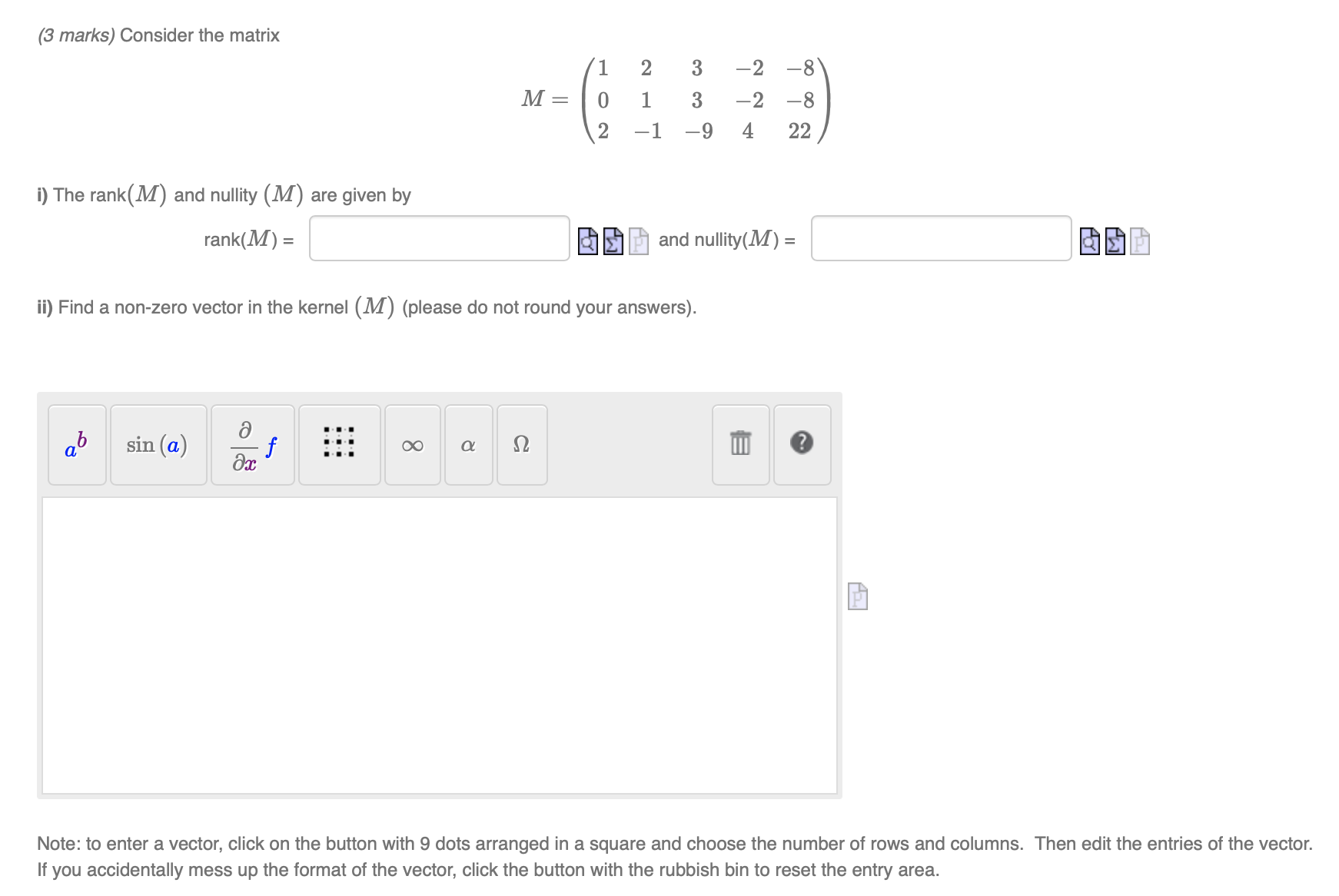 How to solve these 3 questions? 1. (3 marks)