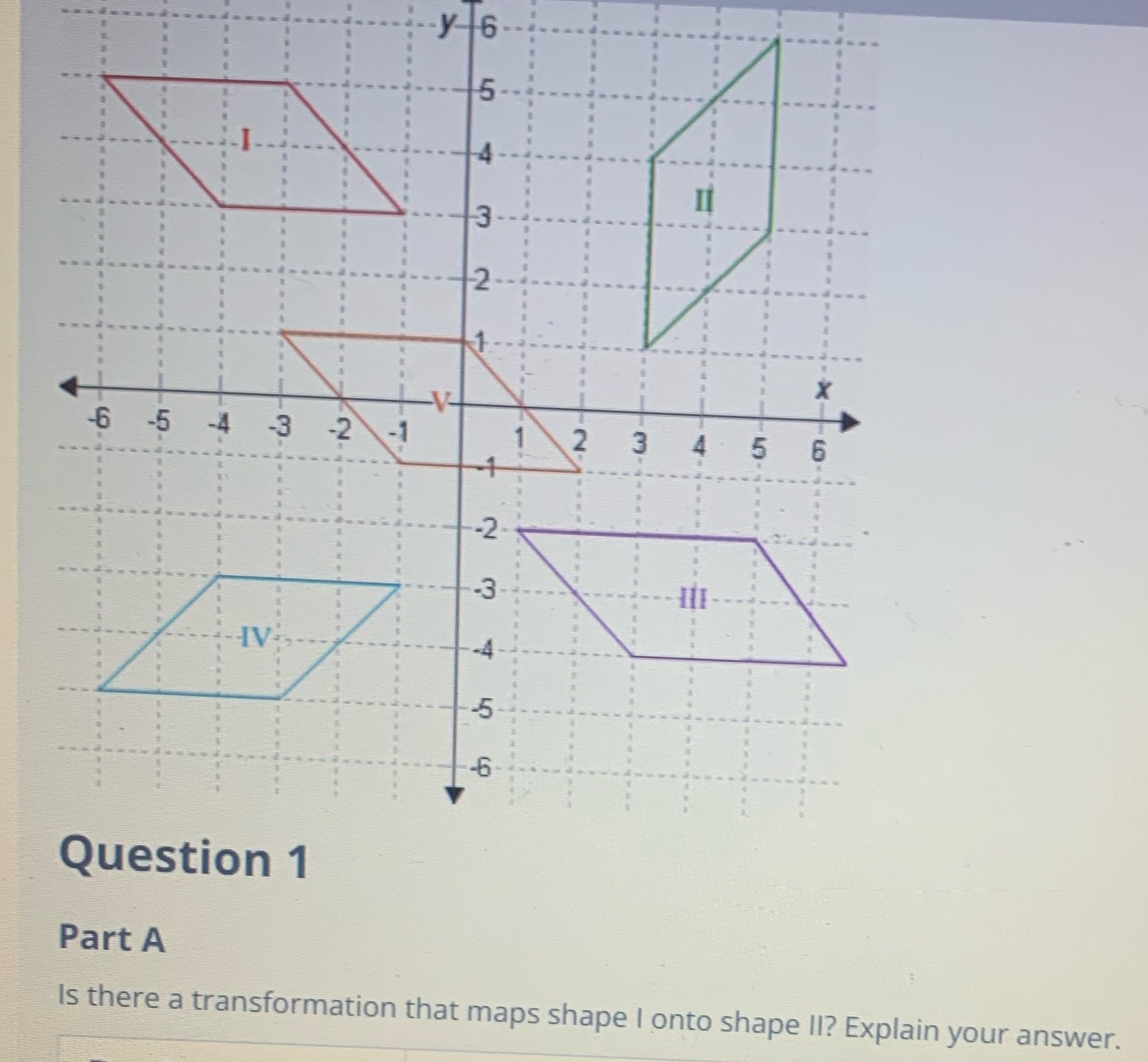 Is there a transformation that maps shape ll?
