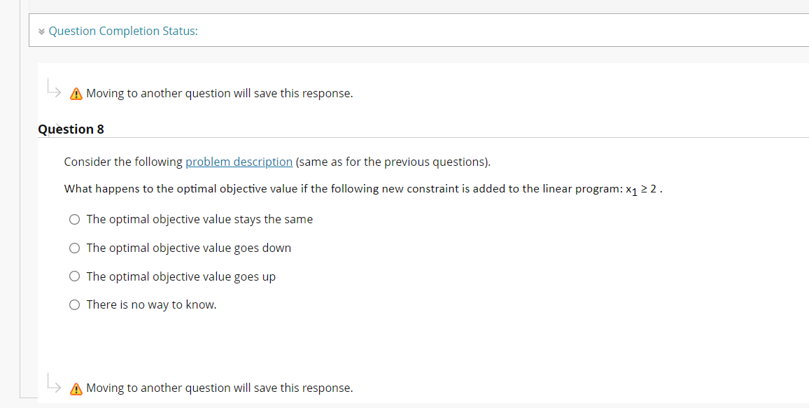 OPRE 6302: Homework Assignment 14 Problem 1