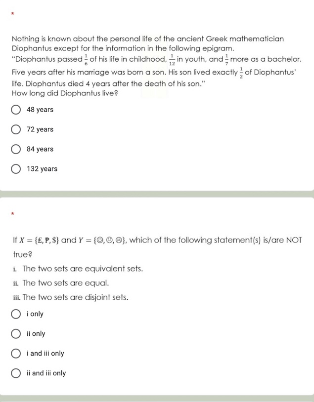 INSTRUCTION: MULTIPLE CHOICE. CHOOSE THE CORRECT
