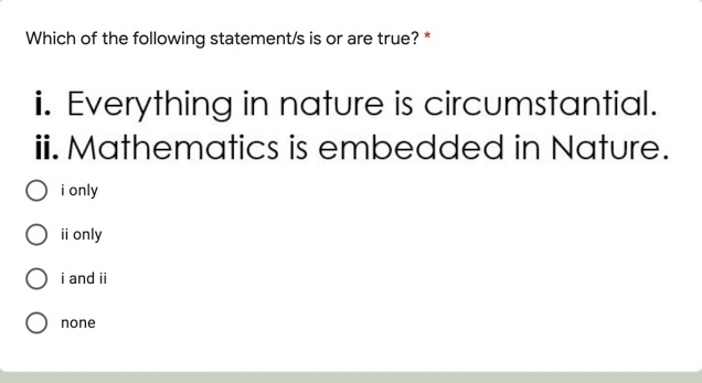 INSTRUCTION: MULTIPLE CHOICE. CHOOSE THE CORRECT