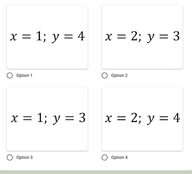 INSTRUCTION: MULTIPLE CHOICE. CHOOSE THE CORRECT