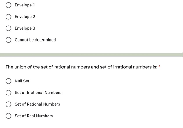 INSTRUCTION: MULTIPLE CHOICE. CHOOSE THE CORRECT