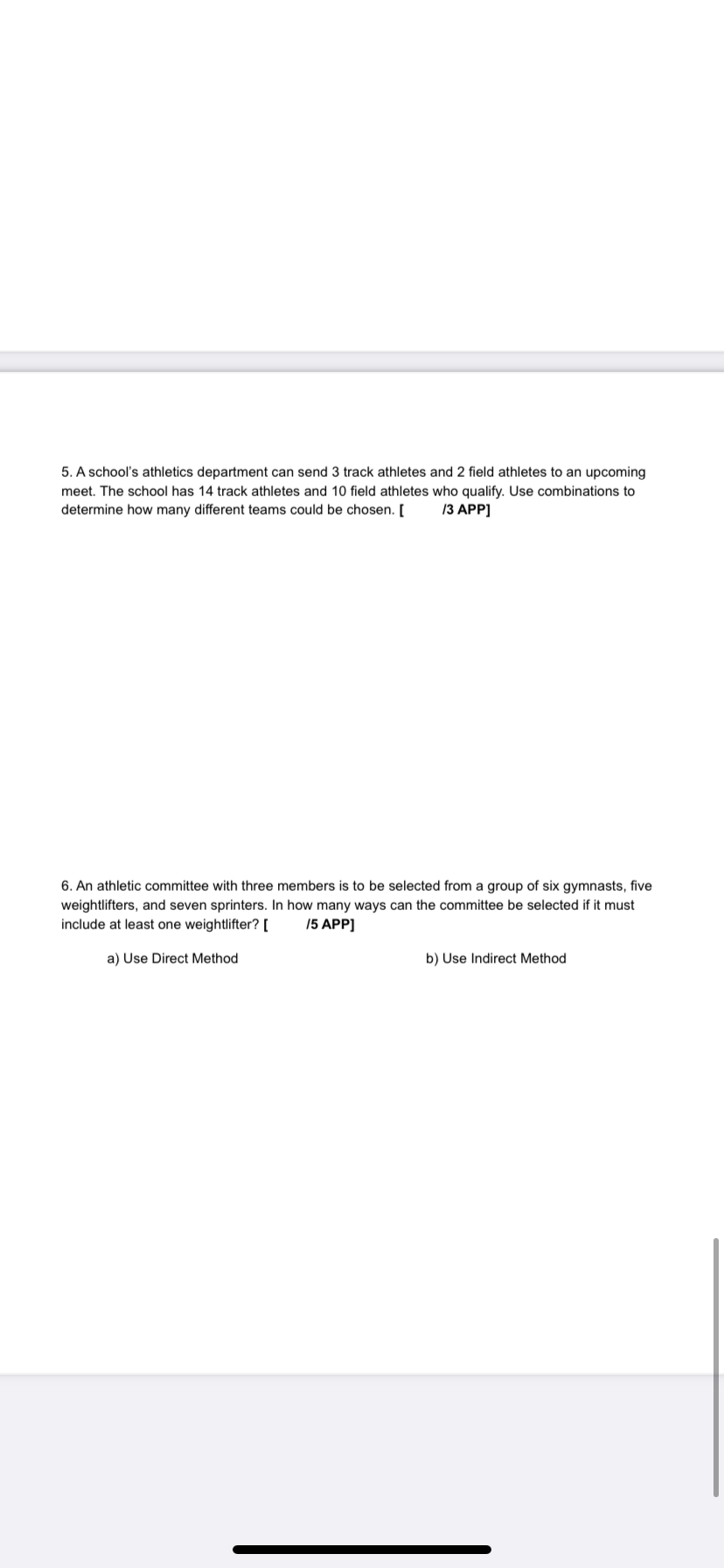 Please help me answer these questions \f5. A