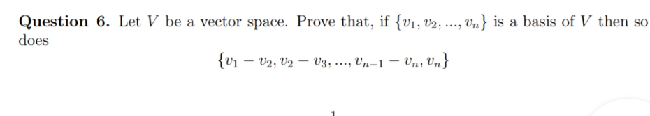 No additional info Question 6. Let V be a vector