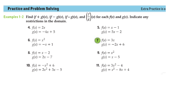 Practice and Problem Solving Extra Practice is o