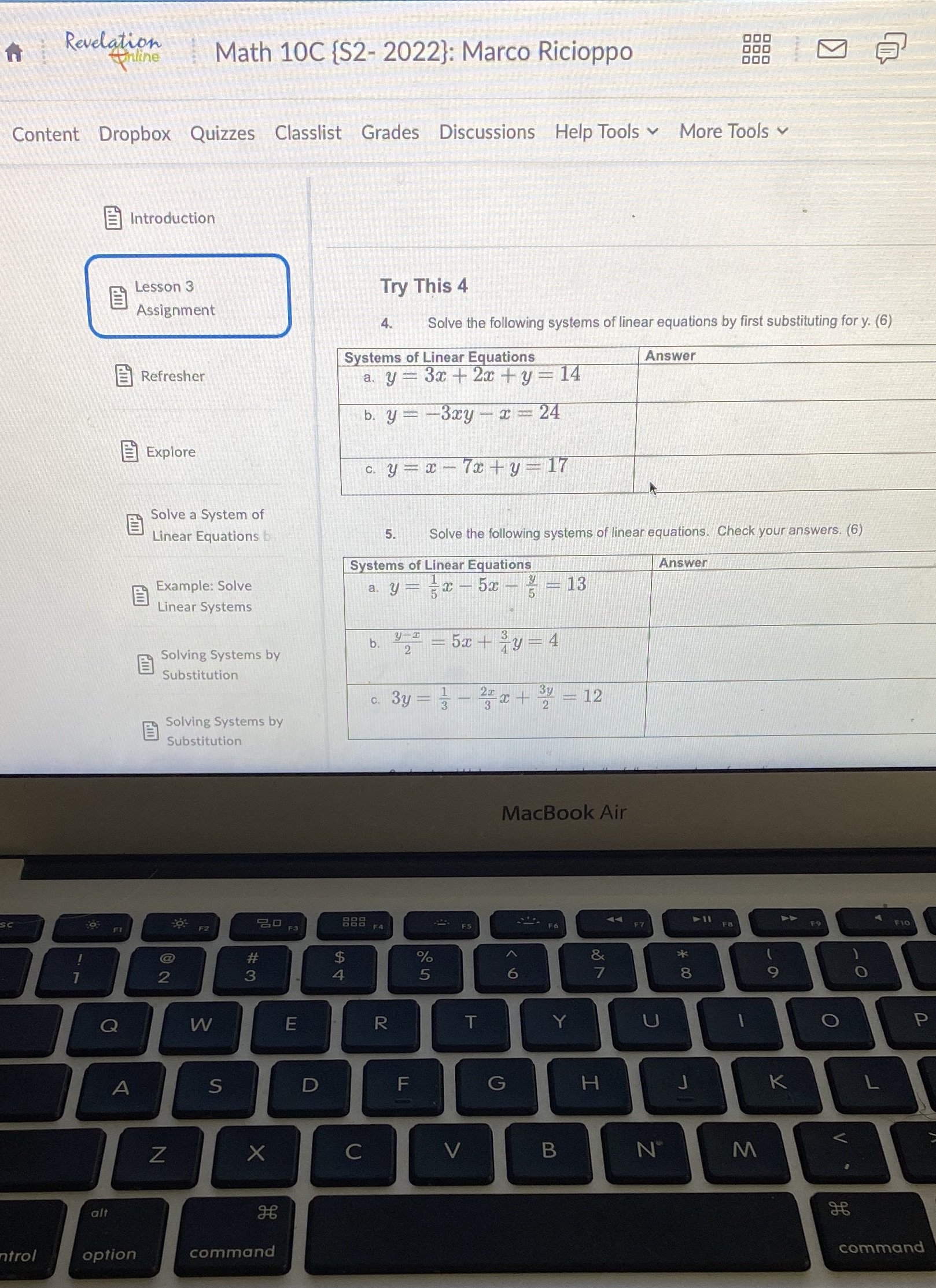 Revelation Online Math 10C {$2- 2022}: Marco