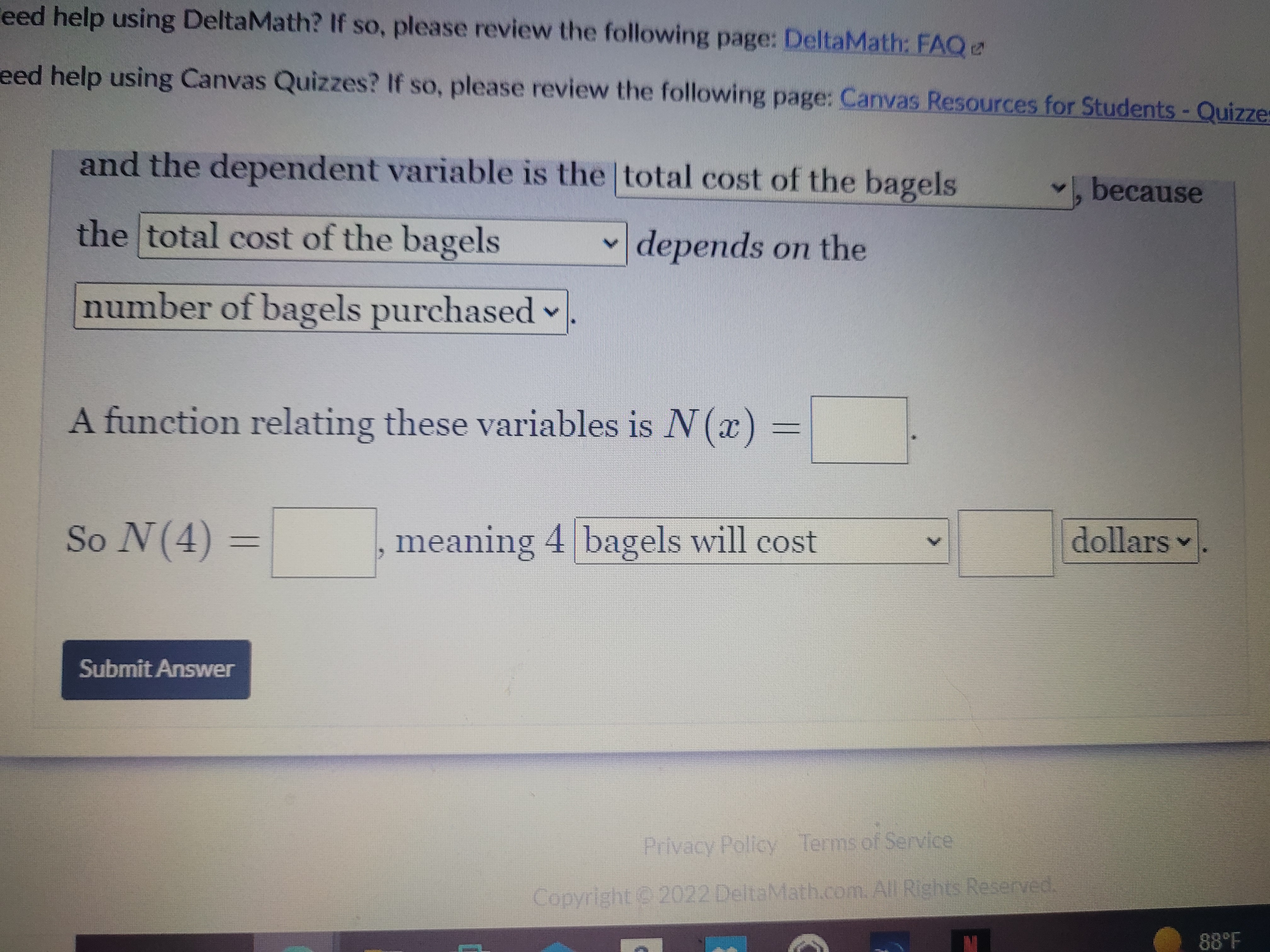 Nevaeh is buying bagels for a family gathering.