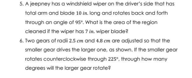 5. A jeepney has a windshield wiper on the