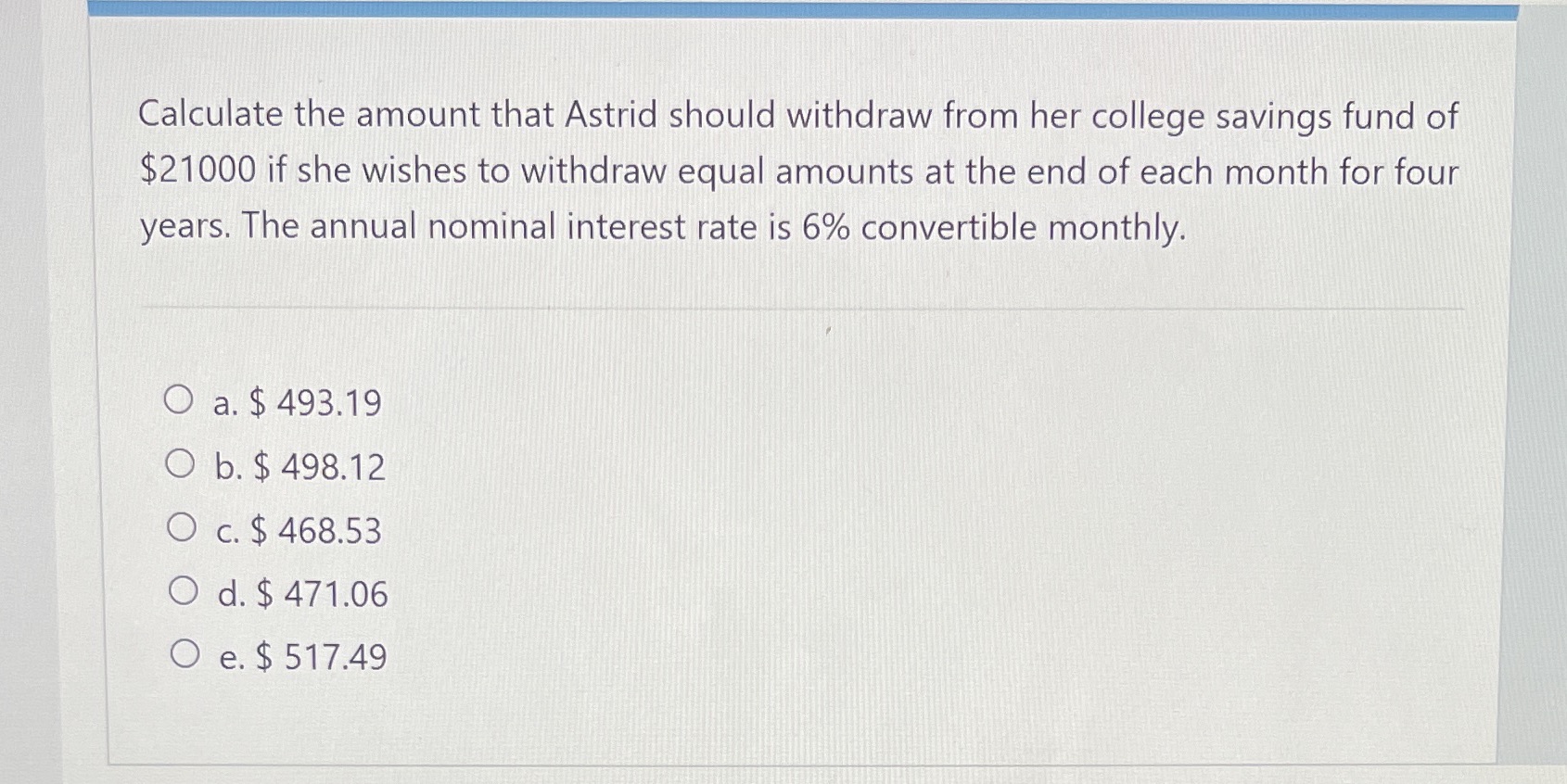 Try to answer ASAP Calculate the amount that