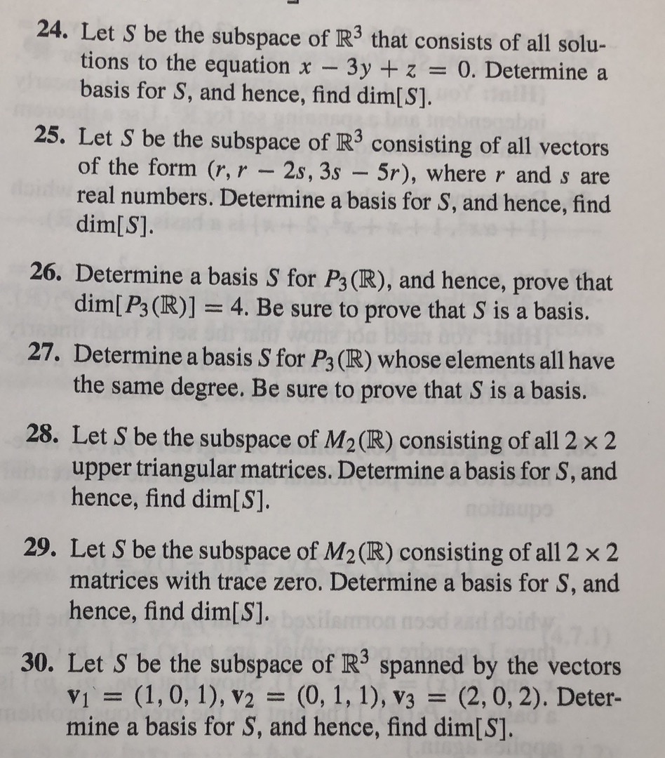 please do # 24, 25,28 thx with logic 24. Let S be
