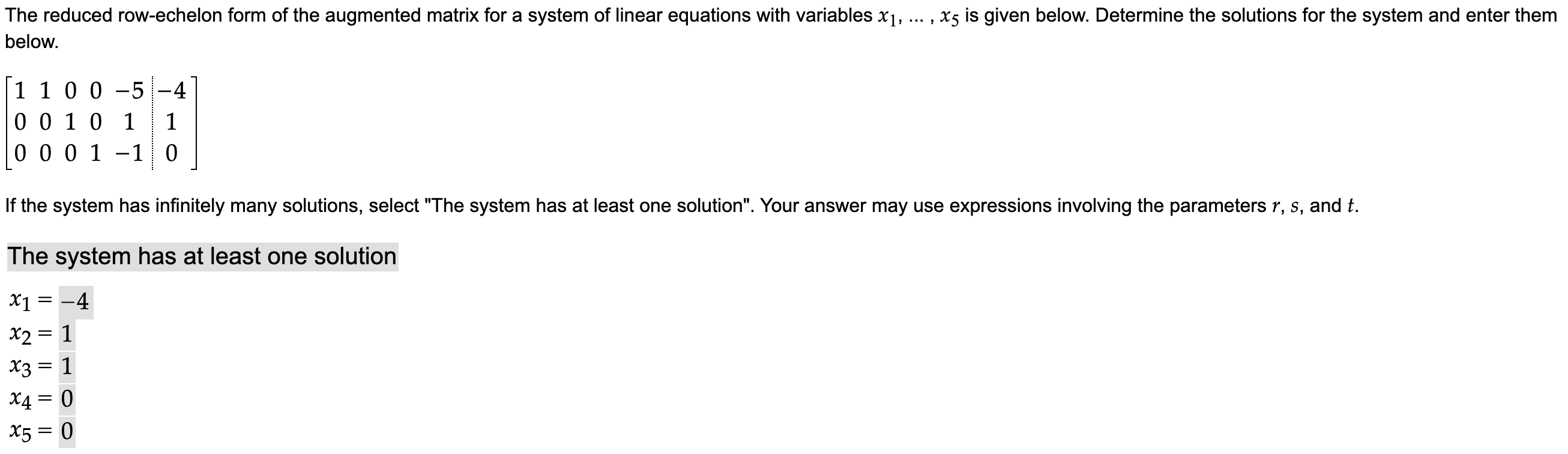 Consider the following matrices: 1 1 1 A = 2 B =