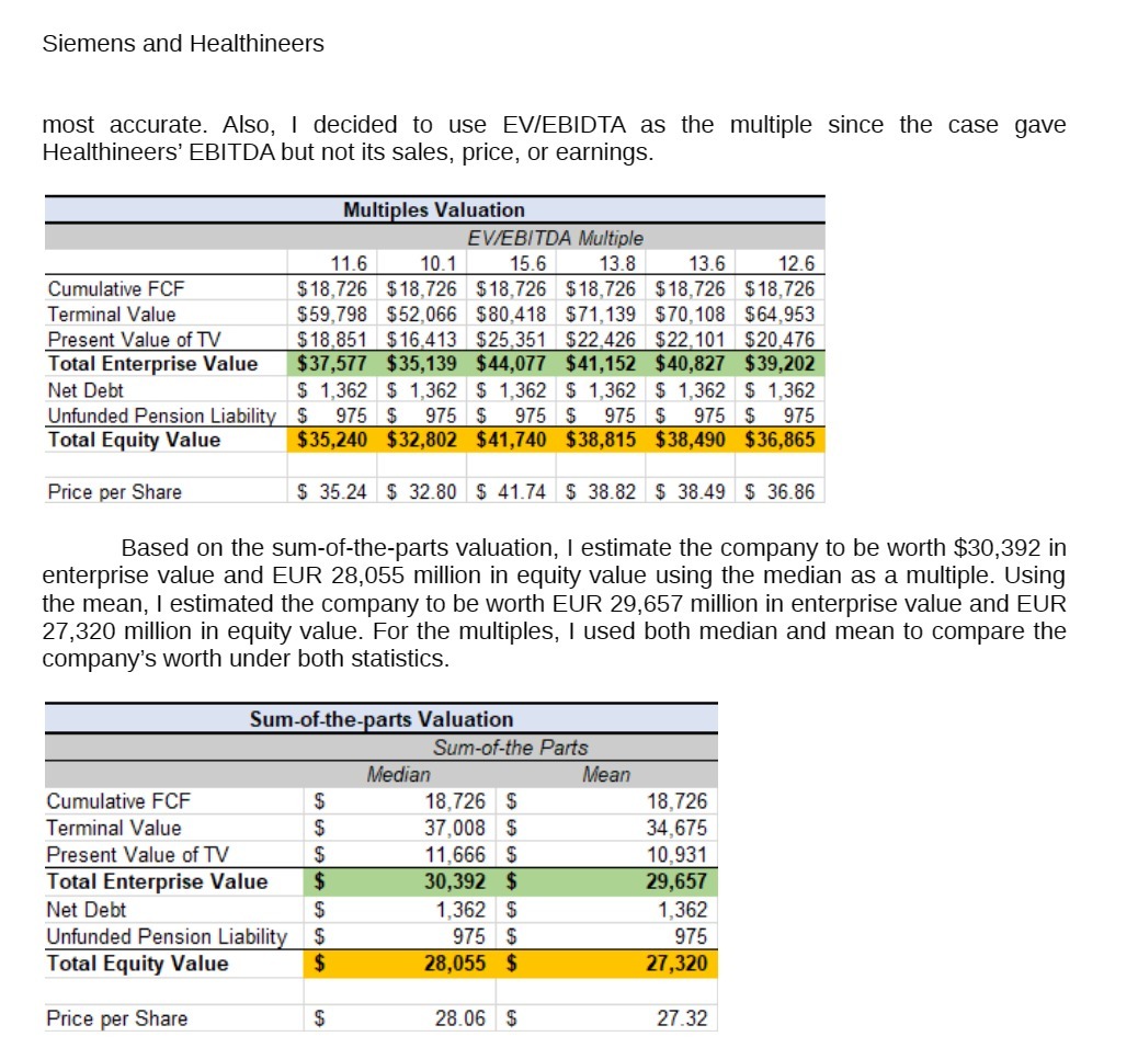 Siemens and Healthineers most accurate. Also, I
