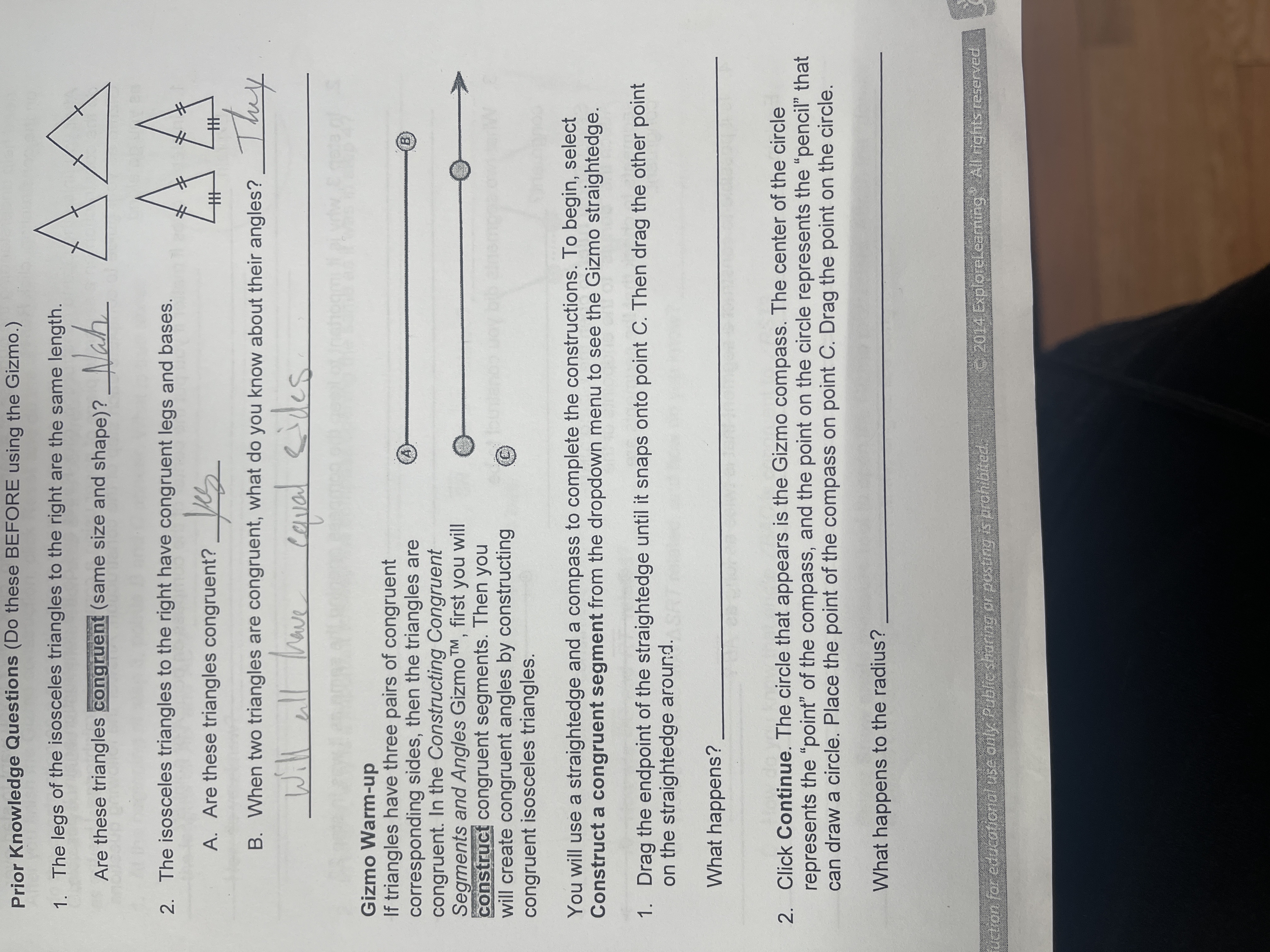 Prior Knowledge Questions (Do these BEFORE using