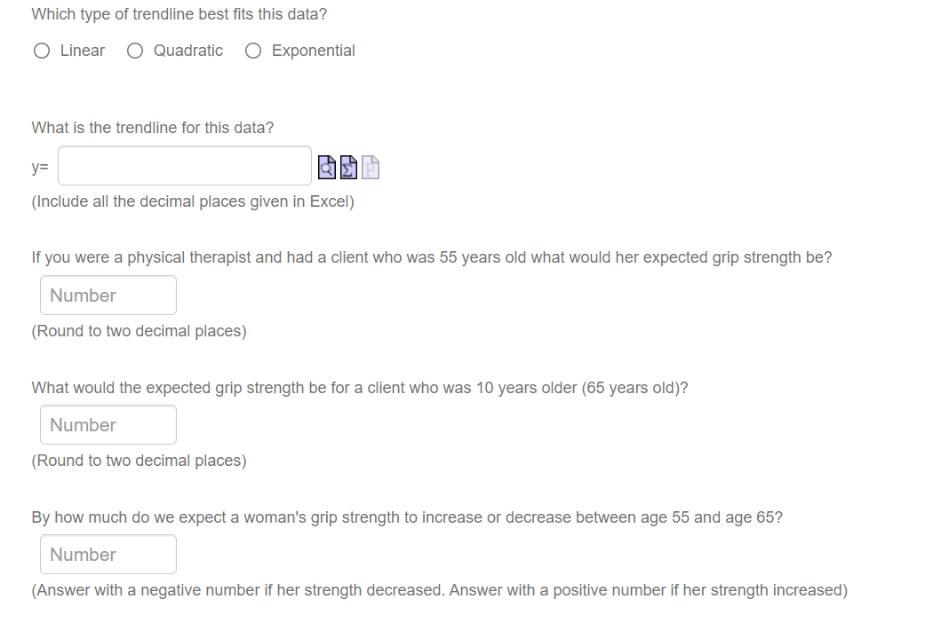 Copy and paste the following data into Excel.