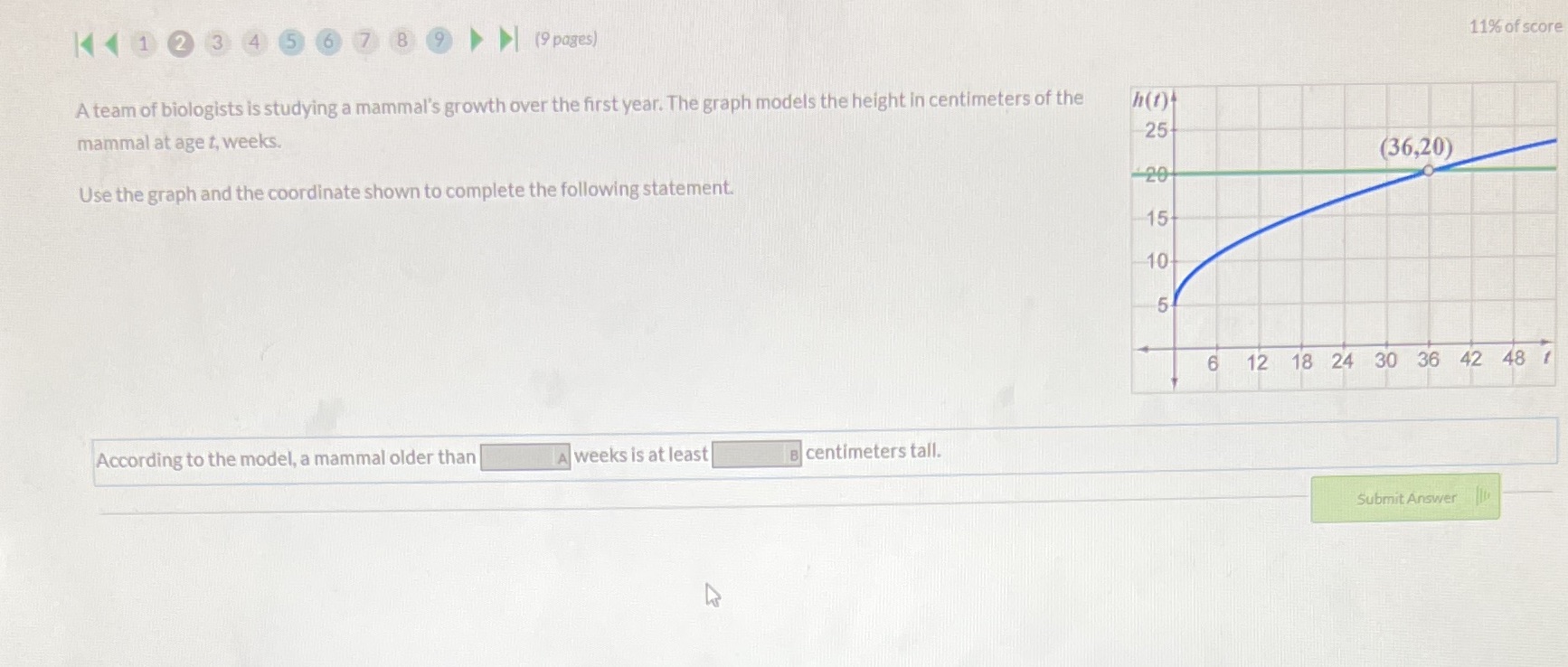 K12 3 45 6 7 9 (9pages) 11% of score A team of