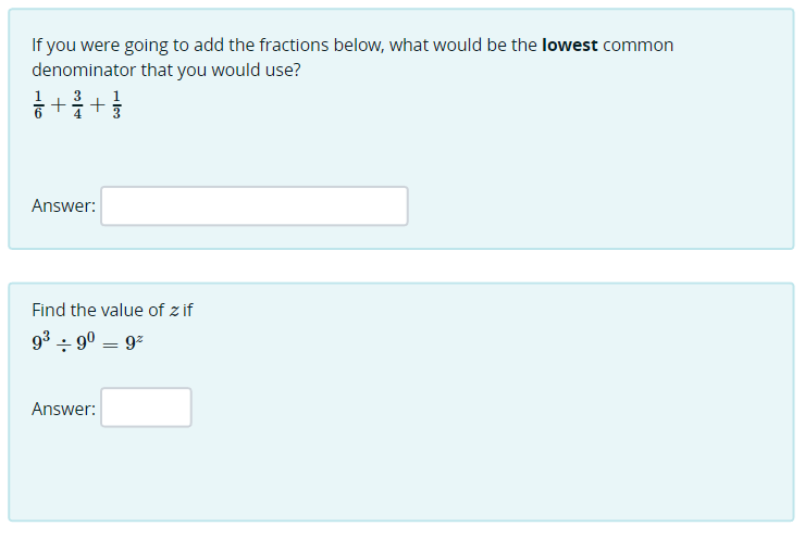 \fQuestion 43 What is the mean of the following