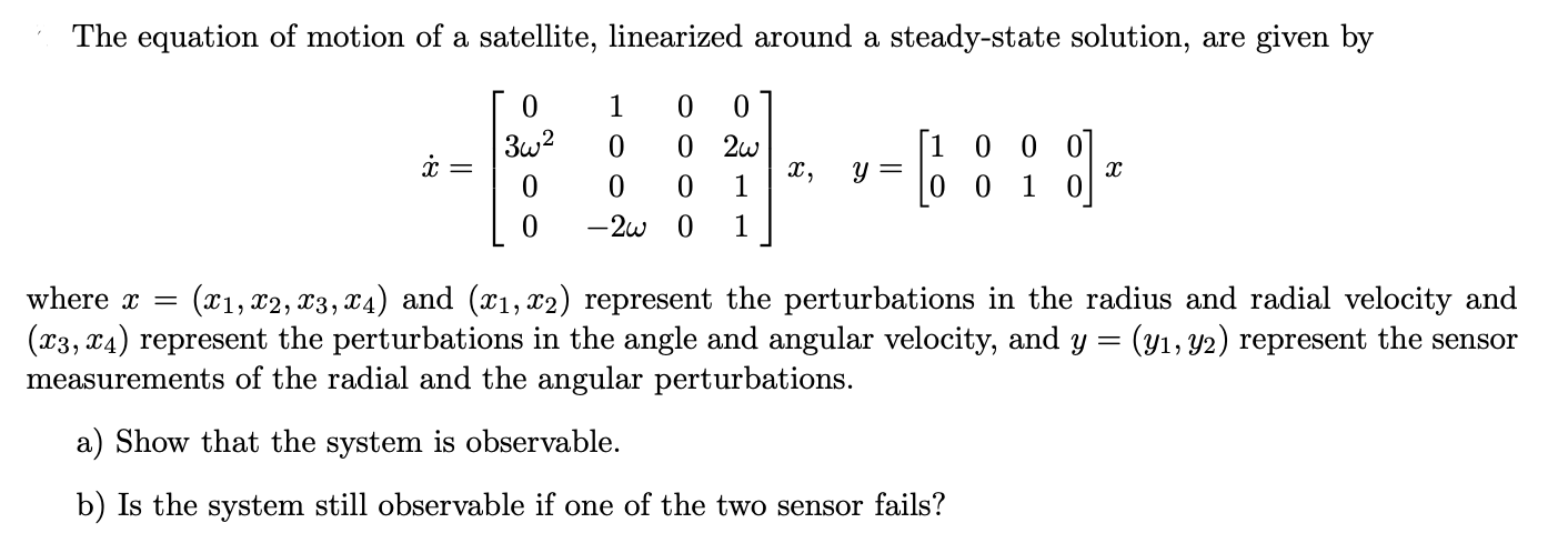 How do I approach this? The equation of motion of