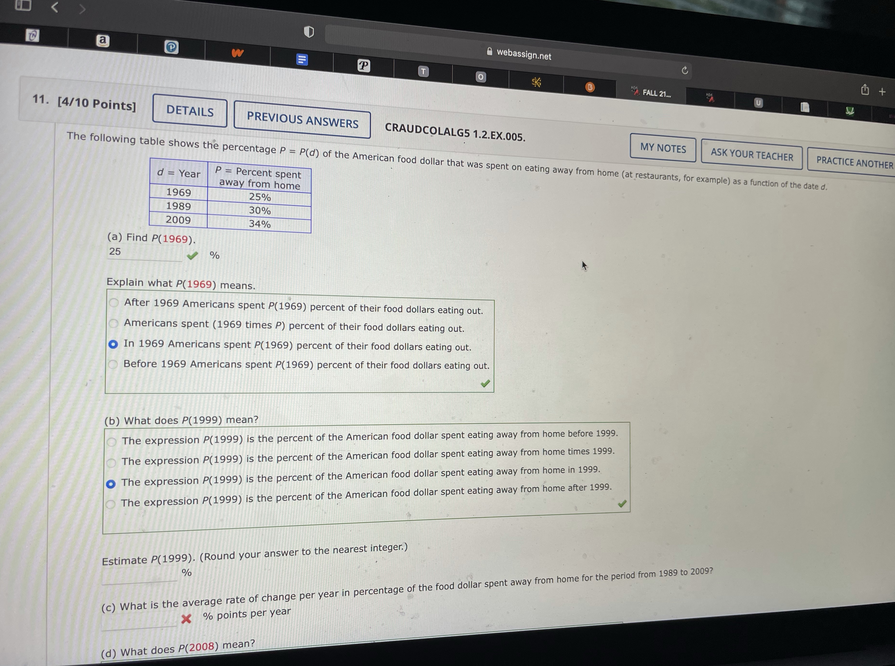 D webassign.net a P W P + T O B A FALL 21.. U 11.