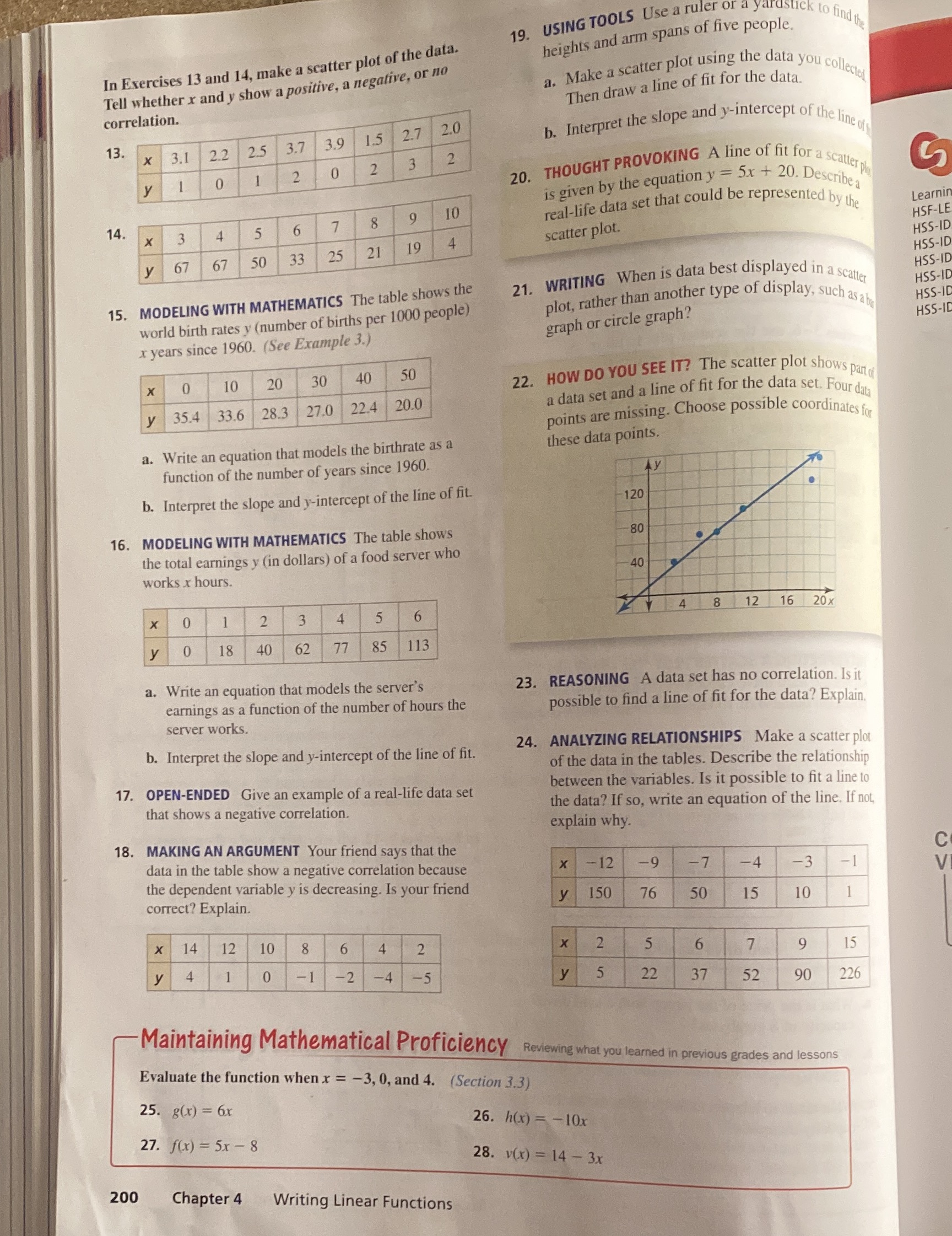 13,14,15 25,26,27,28 19. USING TOOLS Use a ruler
