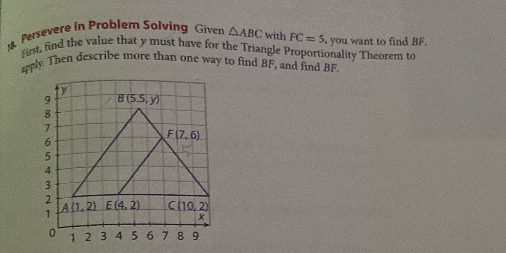 i need the answers persevere in Problem Solving