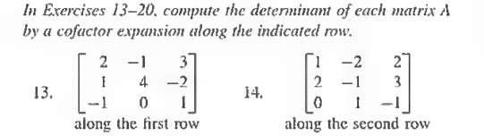 please do 14 In Exercises 13-20. compute the