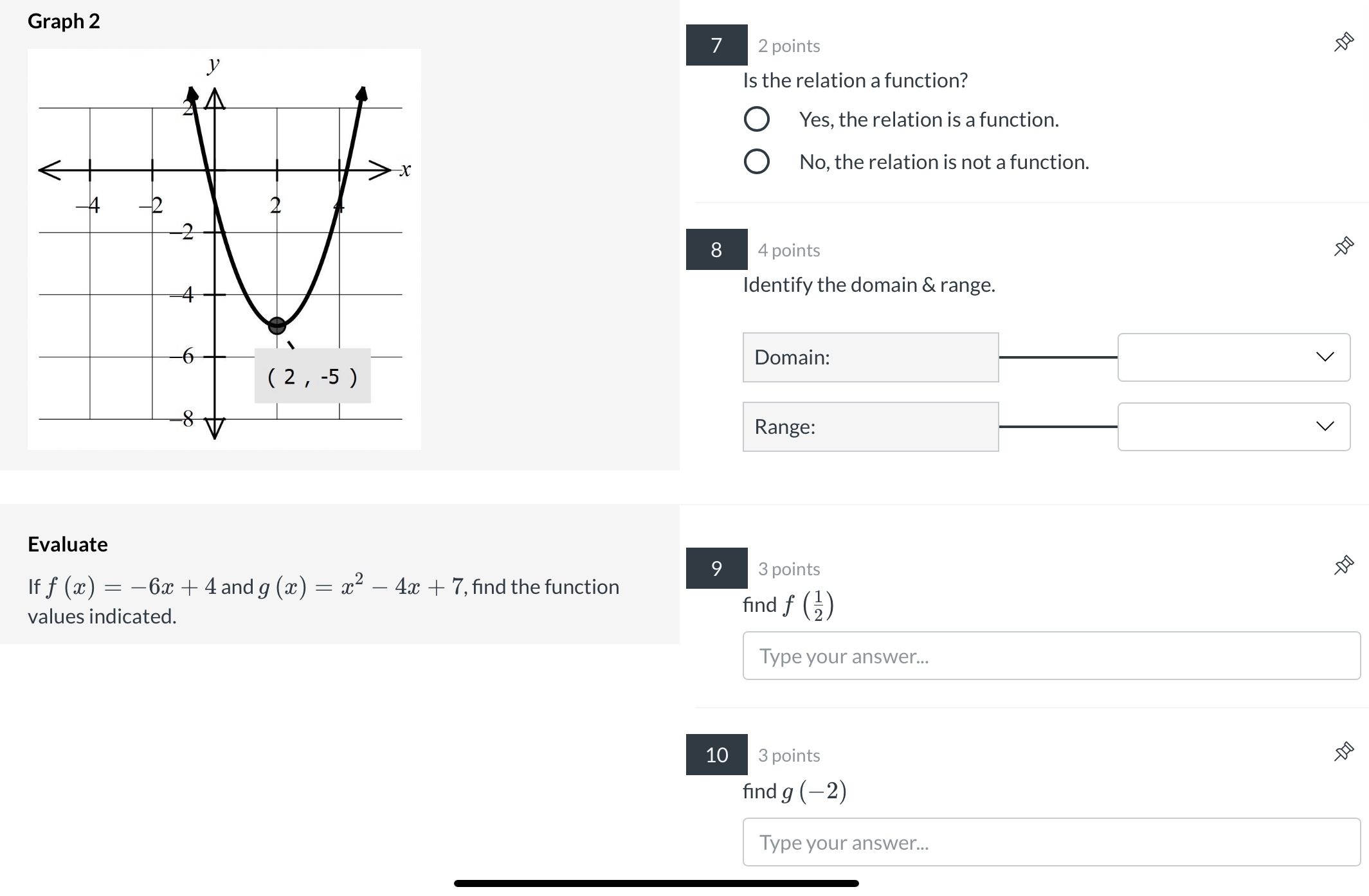 Can you please explain and help me? Graph 2 7 2