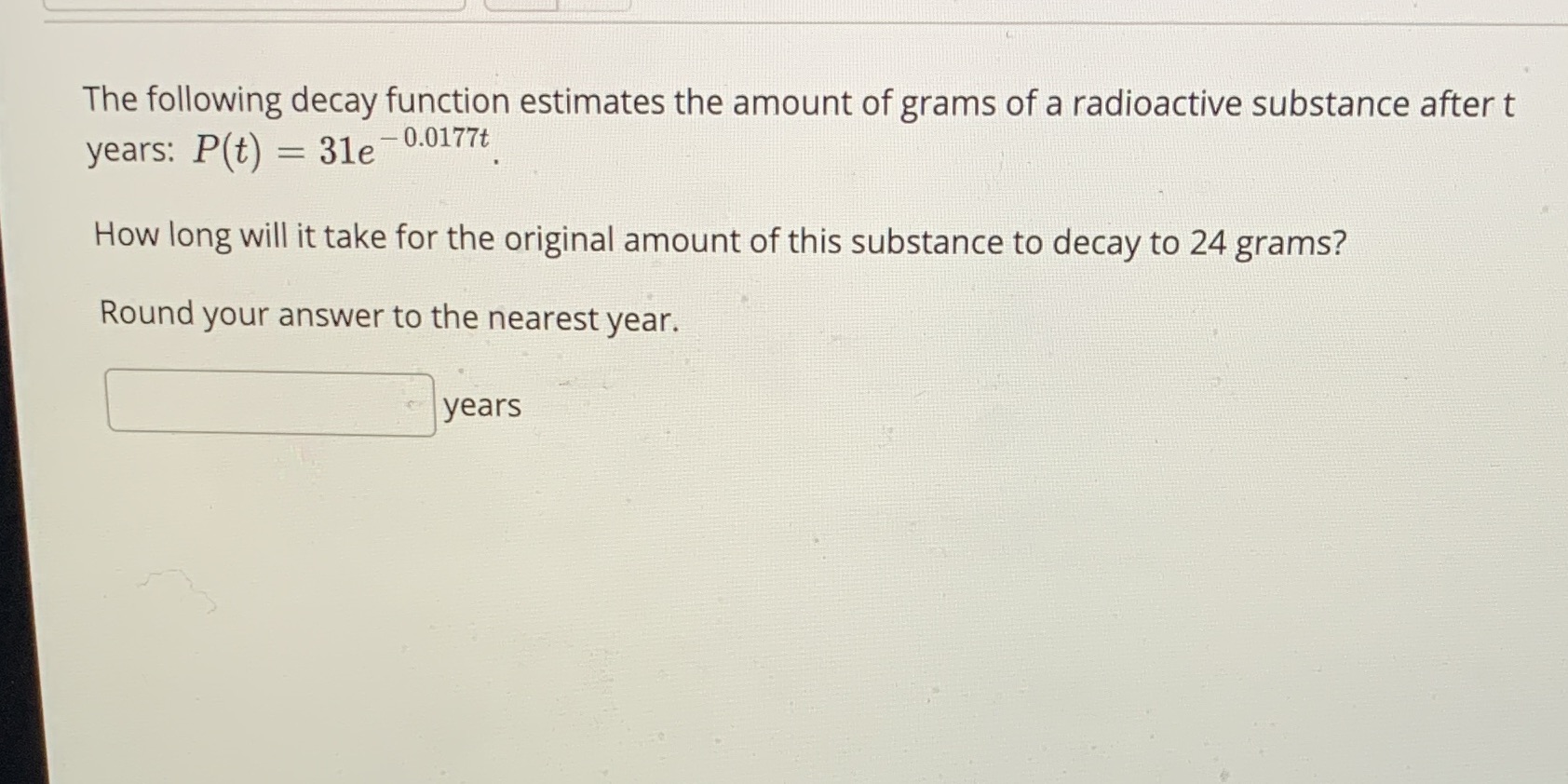 #14 help The following decay function estimates