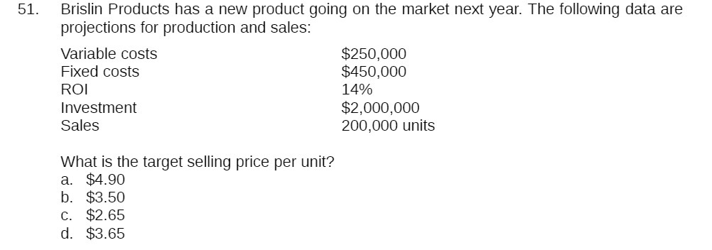 51. Brislin Products has a new product going on
