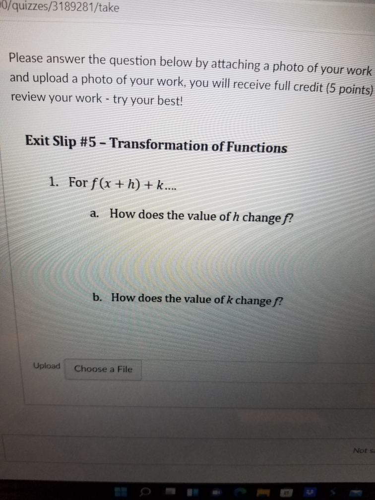 0/quizzes/3189281/take Please answer the question