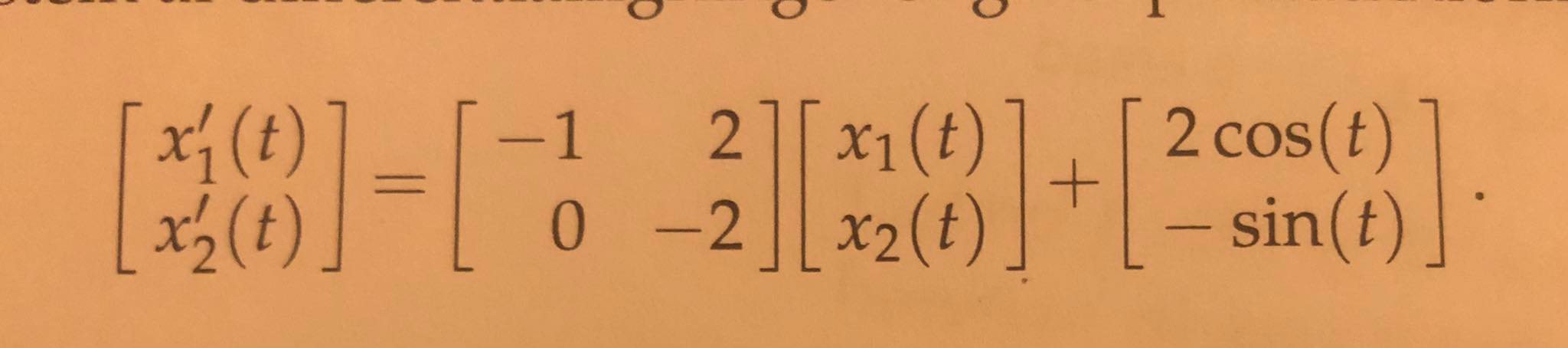 How do I find a particular solution and then the