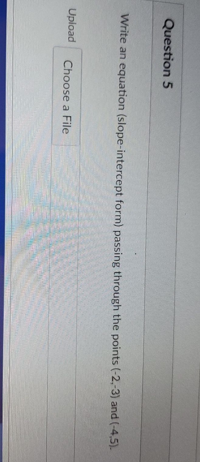 pleasehelp Question 5 Write an equation