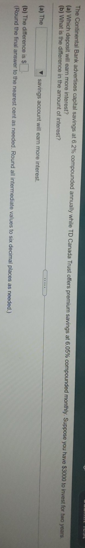 answer please The Continental Bank advertises