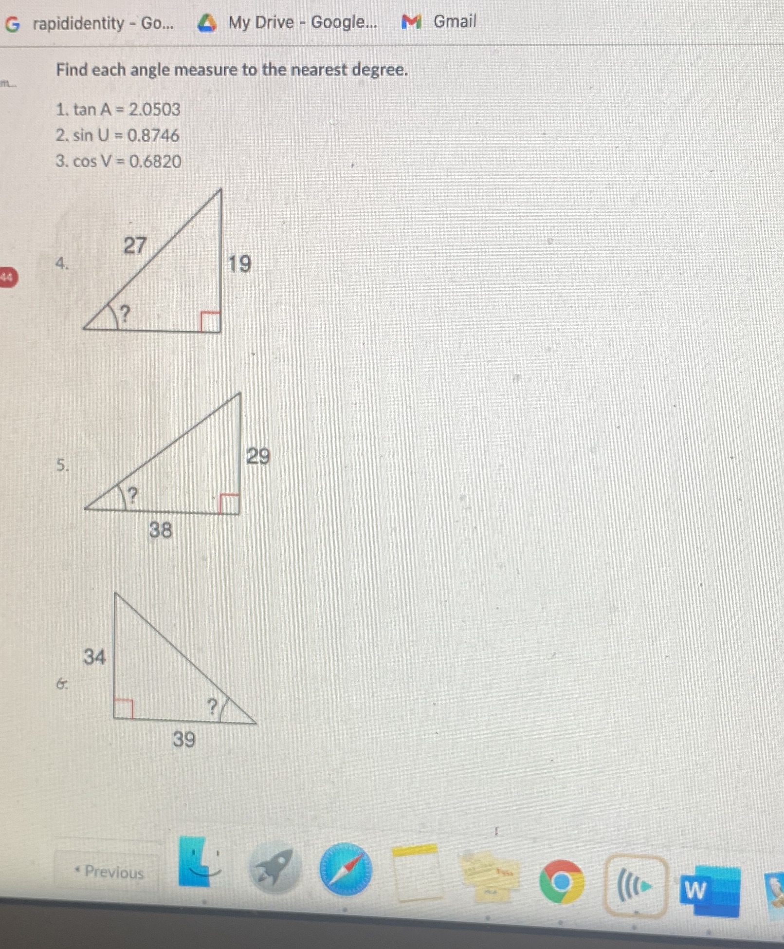 G rapididentity - Go... 4 My Drive - Google... M