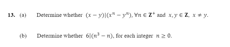 13. [e] Determine whether (1: yjlr\" y\"), tin E
